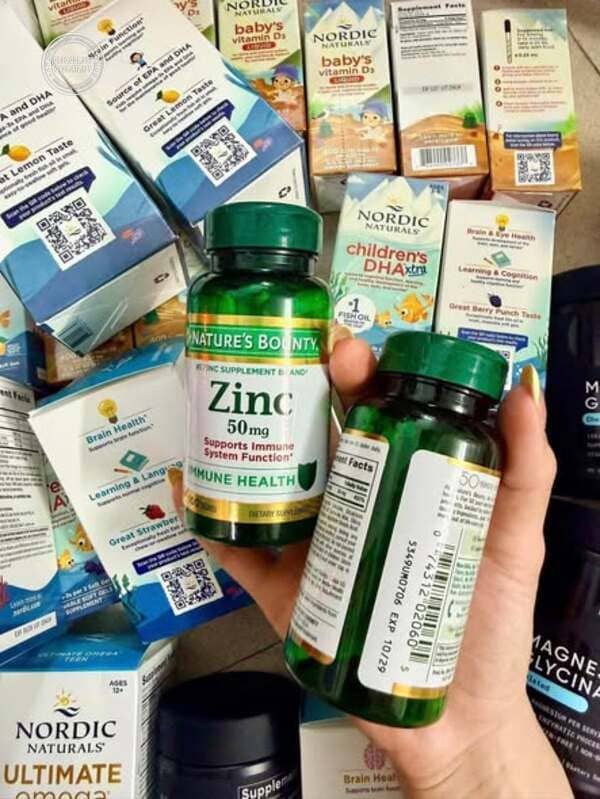 Có nên mua Nature’s Bounty Zinc 50mg 400 Caplets không?