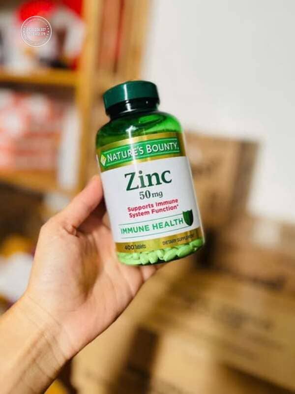 Nature’s Bounty Zinc 50mg 400 Caplets là gì?