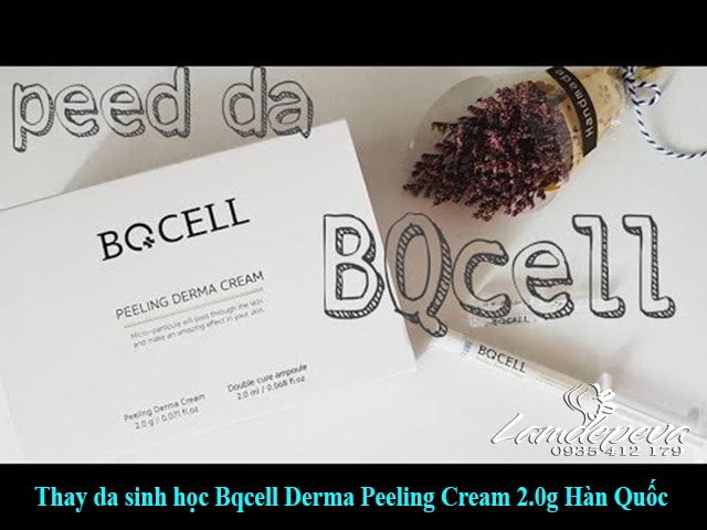 Thành phần sản phẩm Bqcell Peeling Derma Cream