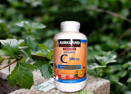 Viên uống Kirkland bổ sung vitamin C 500mg giá bao nhiêu?