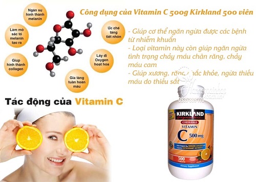 Viên uống Kirkland bổ sung vitamin C 500mg giá bao nhiêu-3