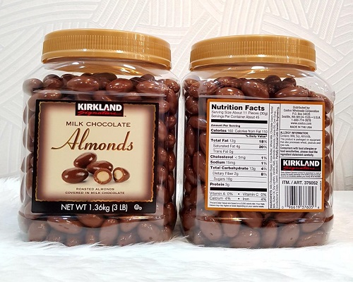 Milk Chocolate Almonds giá bao nhiêu? Mua ở đâu chính hãng?