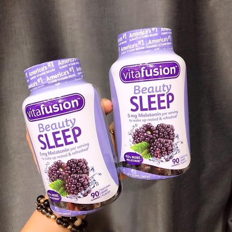 Kẹo ngủ Melatonin 5mg Vitafusion Beauty Sleep có tốt không-3
