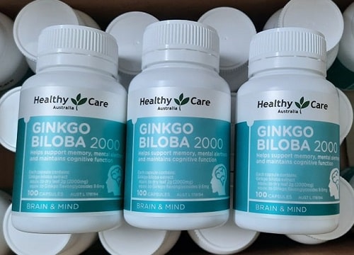 Review thuốc bổ não Healthy Care Ginkgo Biloba 2000mg