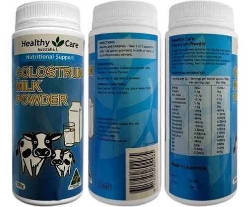 Review sữa non Healthy Care Colostrum Milk Powder-3