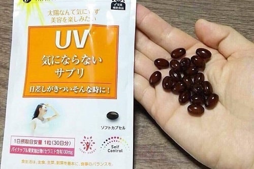 Viên uống chống nắng UV Fine Japan review-4