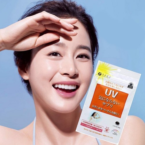 Viên uống chống nắng UV Fine Japan review-5