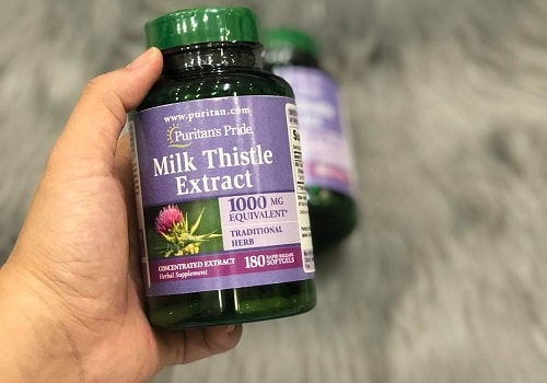 Thuốc giải độc gan Milk Thistle Extract review-2