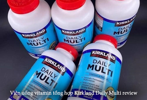 Viên uống vitamin tổng hợp Kirkland Daily Multi review